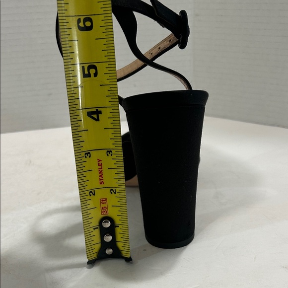 Gianvito Rossi Black Satin Heels Size 38 - Picture 10 of 12